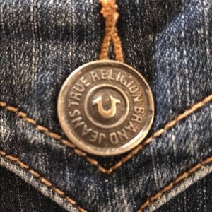 True religion shorts dark blue good condition